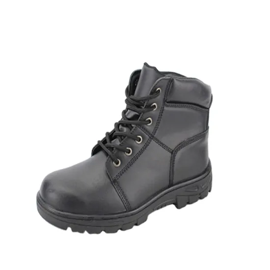 Customized Men's Waterproof Security Boots: Work Land Steel Toe Safety Shoes