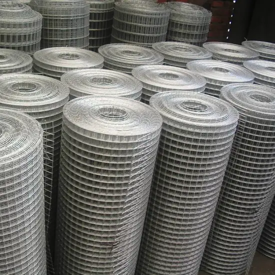 Low Price 50 x 50mm Galvanized Steel Wire Mesh Panels & Rolls