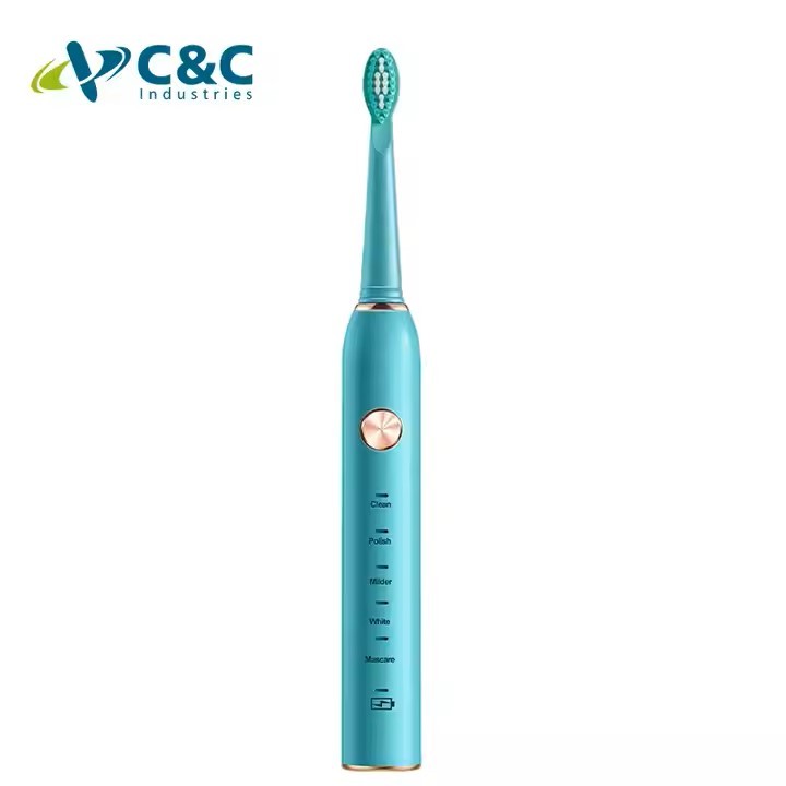 IPX7 Rated Electric Toothbrush with Sonic Technology