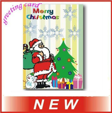 Paper Christmas Greeting Card, Custom Printable Brithday Party Invitation