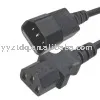 USA C13 TO C14 Computer power supply cord