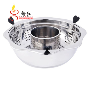 Hanhong Stainless Steel Rotary Elevating Hot Pot Thickening Pot