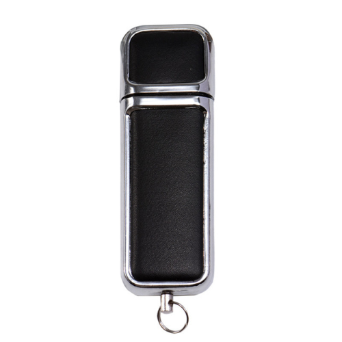 Fashion Leather USB Disk With Logo