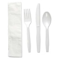 Disposable Plastic Tableware Spoon Knife Fork Cutlery Set Packing