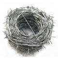 Bobina de alambre de púas de acero galvanizado para uso agrícola