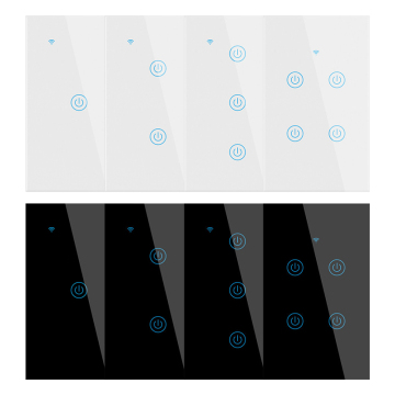 Công tắc điều khiển từ xa cảm ứng 1/2/3/4 / Gang tiêu chuẩn Hoa Kỳ