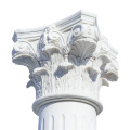 Classic White Fluted Corinthian Columns Acanthus Pillars