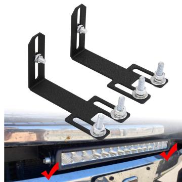 2003-2019 Dodge Ram 2500 3500 Lower Hidden Bumper Light Bar Mounting Brackets for 22'' 32'' 42'' LED Light Bars