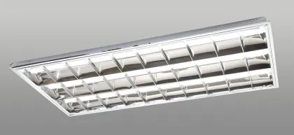 Energy Saving Led Led Troffer Lighting Fixtures Angle Replace Fluorescent Troffer 132w