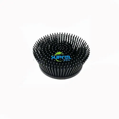 Black pin fin heat sink