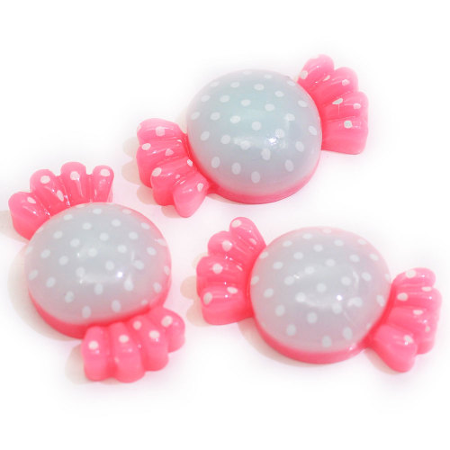 Mode Sweet Candy Shaped Harz Cabochon Flat Back Perlen DIY Toy Decor Perlen Schleim Craftwork Perlen Spacer