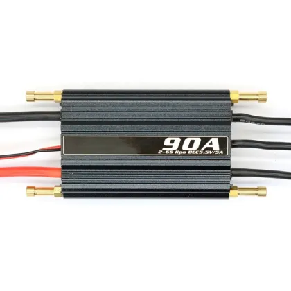 Brushless Water-Cooling Waterproof 90A Watercraft RC Boat ESC