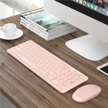 Genuine BOW HW256 Multi-Device 2.4G Wireless Keyboard and Mouse Combo