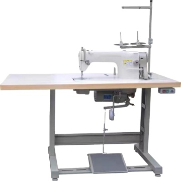 High Speed Lock Stitch Sewing Machine 8700 with Table Stand and Clutch Motor