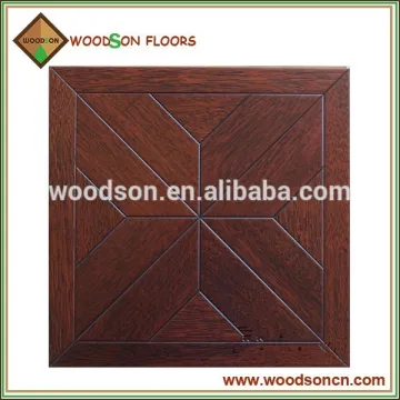 Classical Natural 450*450 mm Merbau Cheap Parquet Flooring Tiles