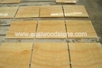 yellow types of marble onyx slab