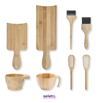 Eco-Friendly Bamboo Balayage Tools for Salon Hair Coloring