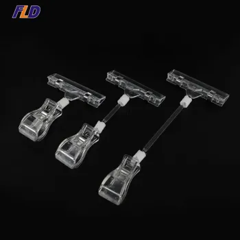 Transparent Thumb Clips - Factory Direct Clear Clip Holder