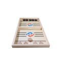 Curlingballspiel aus Holz Fast Slingshot Puck Game