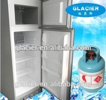 XCD-240 Gas 12 volt powered standing freezers refrigerators