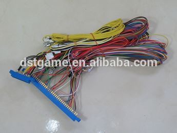 Blue connector Jamma Wiring Cable harness for game machine