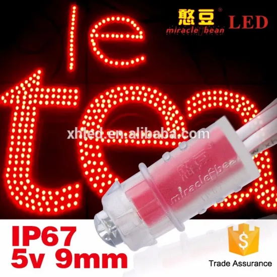 3 Years Warranty High Quality Factory Price Outdoor IP67 F5 DC5V 9mm LED dot pixel light