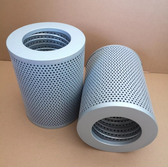 Glass Fibre 207-60-71182 Excavator Engine Hydraulic Return Oil Filter 2076071182 2076071183 2076071180