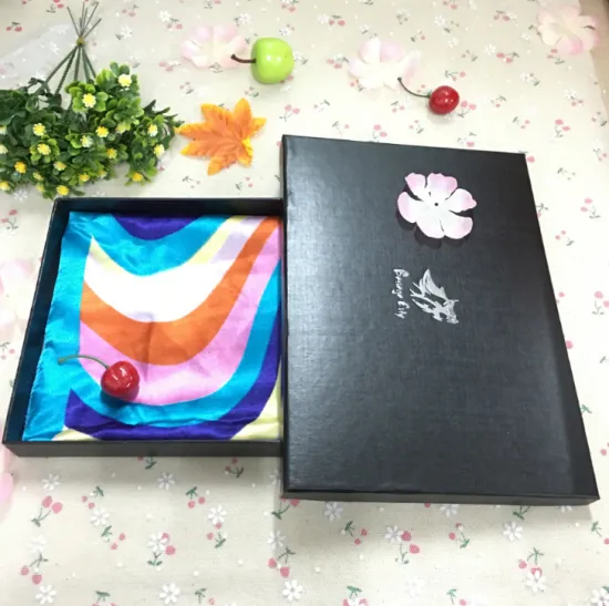Luxury scarf paper box