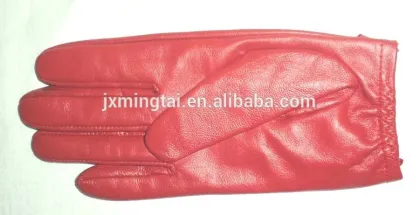 Genuine leather gloves