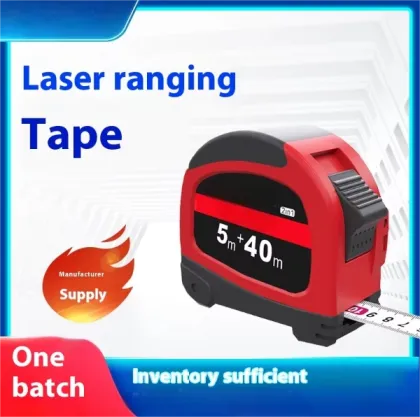 High Precision 40.2m Digital Tape Measure Laser Rangefinder