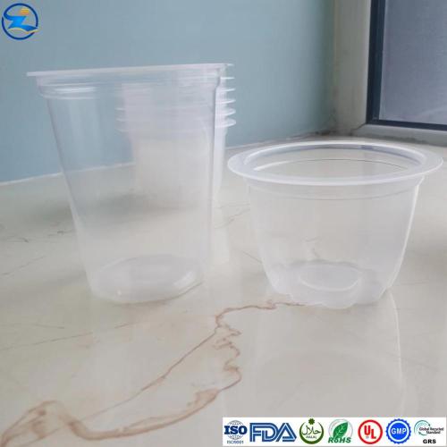 Customize Glossy Transluscent PP Cup Food Container