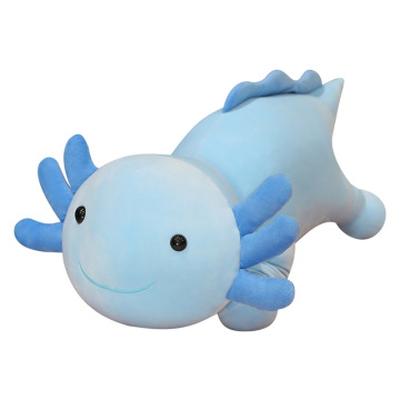 Χαριτωμένο ροζ Axolotl Plush Toy - Cartoon Stucked Animal για μωρά και παιδιά