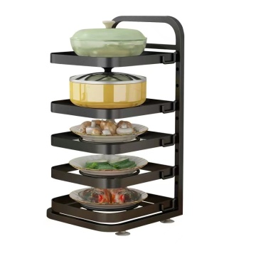 2022 Multi-Layer Kitchen Pot Rack - Corner Cabinet Storage Solution