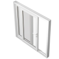 Double Glazing PVC Sliding Windows