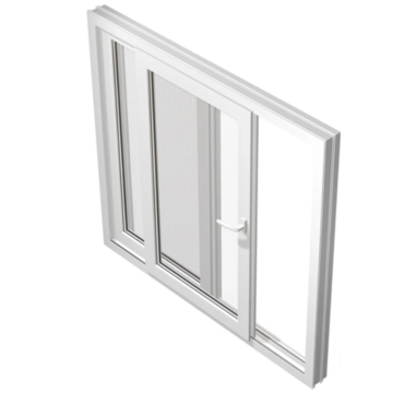 Modern Style PVC Sliding Windows