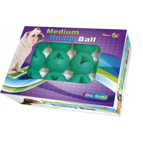 Percell Medium Buddy Ball Durable Treat Dispensing Toy