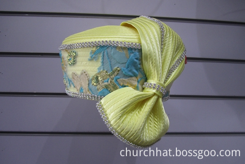 Satin Church Millinery Party Pillbox