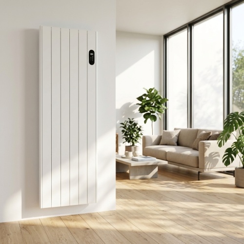 Aquecedor convector vertical com proteção contra superaquecimento do fio de aquecimento com controle remoto