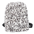 Mochila de leopardo de pelúcia para a mochila de mochila de menino de menino para crianças para crianças bolsas escolares