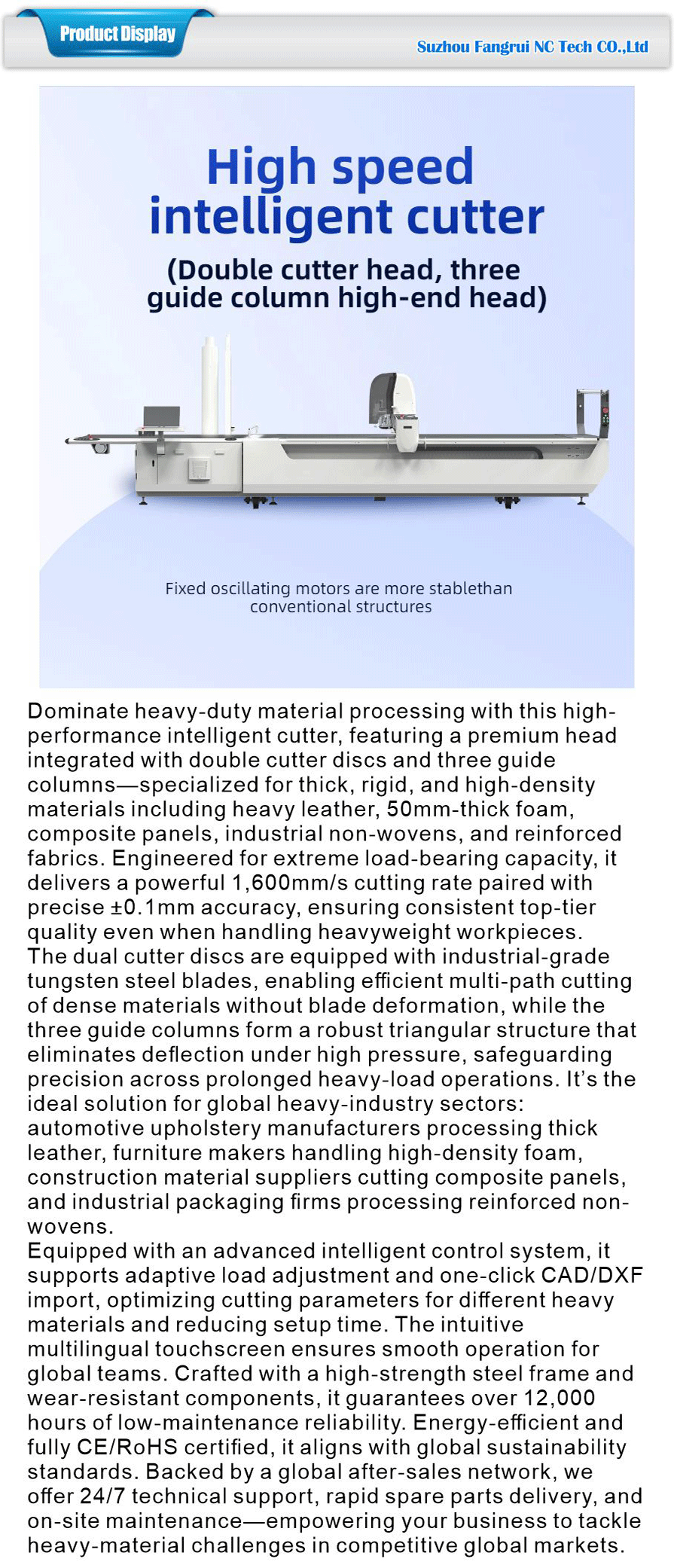 High-speed Cutting Machine -xiangqing1-FR033
