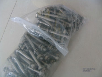 DIN933 hexagon head set titanium screw