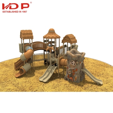 2024 New Kids Outdoor Playground Slides and Entertainment Equipment Set - HUADONG