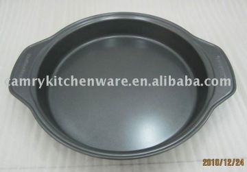 9" Non-stick Carbon Steel Round Cake Pan w/ Handles