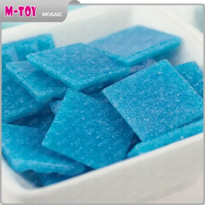 AS07 Blue Mosaic 3D Puzzle Diy Toys