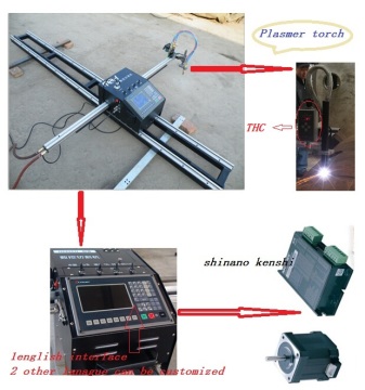 high quality portable cnc pipe laser cutting machine made in china
