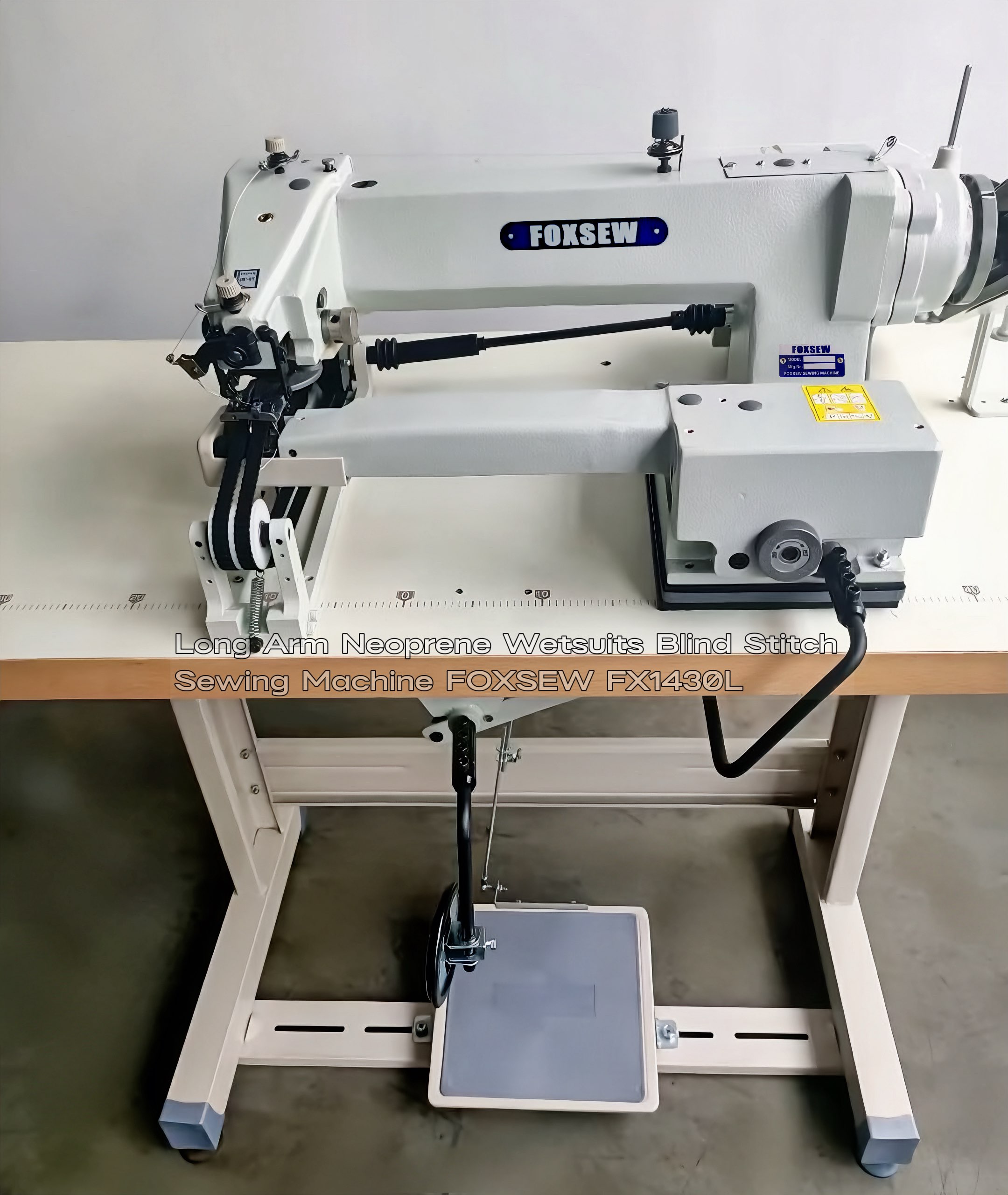 Long Arm Neoprene Blind Stitch Sewing Machine FOXSEW FX1430L -5