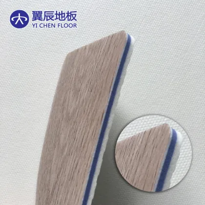 Gymnastics Gray Vinyl Floors Foam Vinyl Carpet