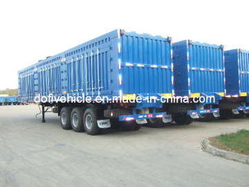 80Ton Coal Trailer with Three Axles