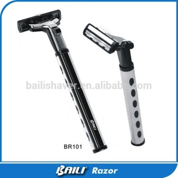Pivoting Metal Razor 2 Blades