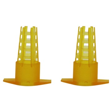 Plastikbiene Queen Cage Protective Cover - 20 Stcs Imkereigeräte